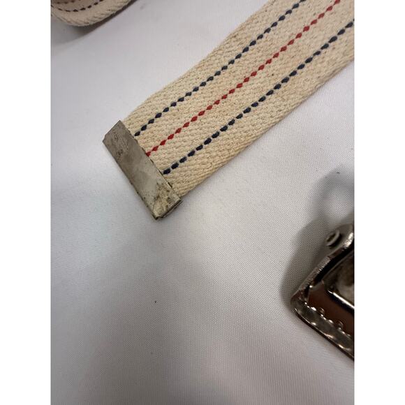 BELT Transfer gait Sammons Preston New 72" red blue cream cna nurse - Picture 6 of 7